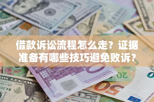 武汉借款诉讼流程怎么走？证据准备有哪些技巧避免败诉？