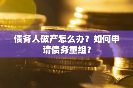 武汉债务人破产怎么办？如何申请债务重组？