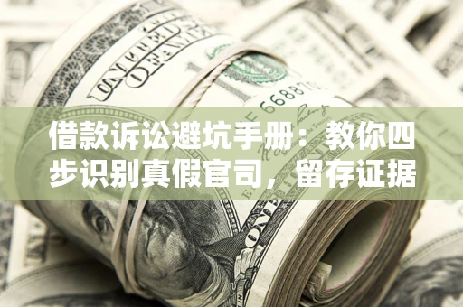 武汉借款诉讼避坑手册：教你四步识别真假官司，留存证据不踩雷