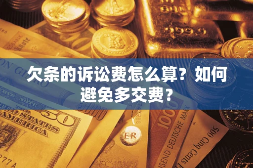 武汉欠条的诉讼费怎么算？如何避免多交费？