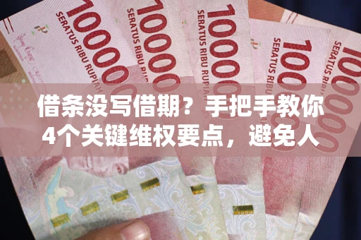 武汉借条没写借期？手把手教你4个关键维权要点，避免人财两空