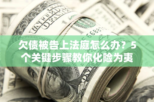 武汉欠债被告上法庭怎么办？5个关键步骤教你化险为夷